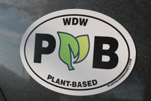 Load image into Gallery viewer, Plant-Based WDW PB Oval (Magnet)