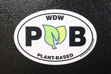 Load image into Gallery viewer, Plant-Based WDW PB Oval (Magnet)