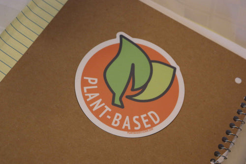 Plant-Based Round AP Logo (Vinyl Sticker)